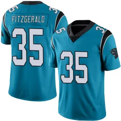 Men's Ryan Fitzgerald Carolina Panthers No.35 Limited Alternate Vapor Untouchable Jersey - Blue