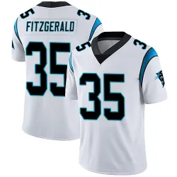 Men's Ryan Fitzgerald Carolina Panthers No.35 Limited Vapor Untouchable Jersey - White