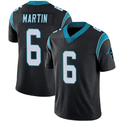 Men's Sam Martin Carolina Panthers No.6 Limited Team Color Vapor Untouchable Jersey - Black