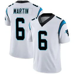 Men's Sam Martin Carolina Panthers No.6 Limited Vapor Untouchable Jersey - White