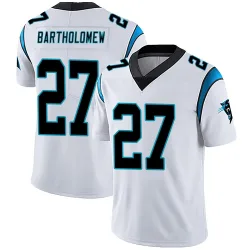 Men's Shemar Bartholomew Carolina Panthers No.27 Limited Vapor Untouchable Jersey - White