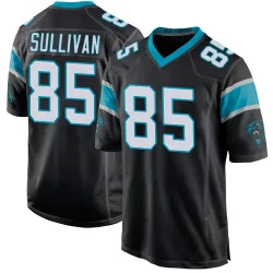 Men's Stephen Sullivan Carolina Panthers No.85 Game Team Color Jersey - Black