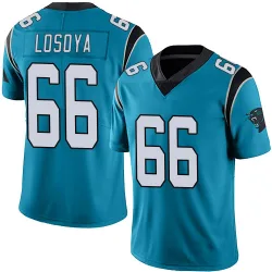 Men's Steven Losoya Carolina Panthers No.66 Limited Alternate Vapor Untouchable Jersey - Blue
