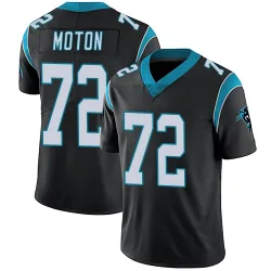 Men's Taylor Moton Carolina Panthers No.72 Limited Team Color Vapor Untouchable Jersey - Black