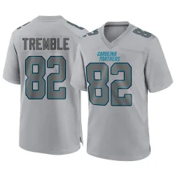 Men's Tommy Tremble Carolina Panthers No.82 Game Atmosphere Fashion Jersey - Gray