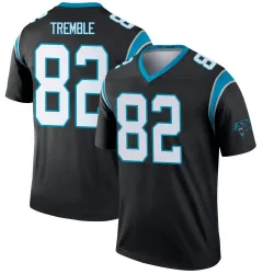 Men's Tommy Tremble Carolina Panthers No.82 Legend Jersey - Black
