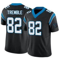 Men's Tommy Tremble Carolina Panthers No.82 Limited Vapor F.U.S.E. Jersey - Black