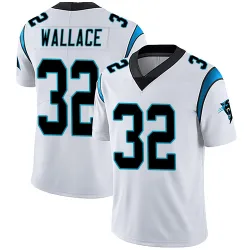 Men's Trevin Wallace Carolina Panthers No.32 Limited Vapor Untouchable Jersey - White