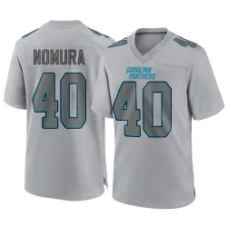 Men's Tuasivi Nomura Carolina Panthers No.40 Game Atmosphere Fashion Jersey - Gray