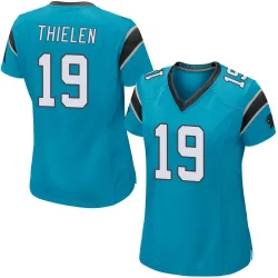 Women's Adam Thielen Carolina Panthers No.19 Game Alternate Jersey - Blue