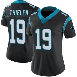 Women's Adam Thielen Carolina Panthers No.19 Limited Team Color Vapor Untouchable Jersey - Black