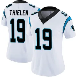 Women's Adam Thielen Carolina Panthers No.19 Limited Vapor Untouchable Jersey - White