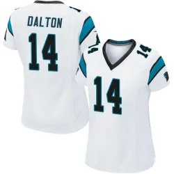 Women's Andy Dalton Carolina Panthers No.14 Game Jersey - White