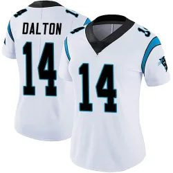 Women's Andy Dalton Carolina Panthers No.14 Limited Vapor Untouchable Jersey - White