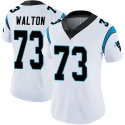 Women's Brandon Walton Carolina Panthers No.73 Limited Vapor Untouchable Jersey - White