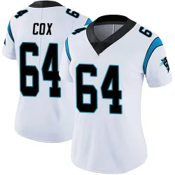 Women's Bryan Cox Carolina Panthers No.64 Limited Vapor Untouchable Jersey - White