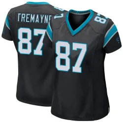 Women's Brycen Tremayne Carolina Panthers No.87 Game Team Color Jersey - Black