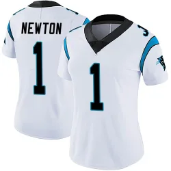 Women's Cam Newton Carolina Panthers No.1 Limited Vapor Untouchable Jersey - White