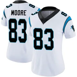 Women's David Moore Carolina Panthers No.83 Limited Vapor Untouchable Jersey - White