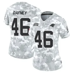Women's Dominique Dafney Carolina Panthers No.46 Limited 2024 Salute to Service Jersey - Arctic Camo