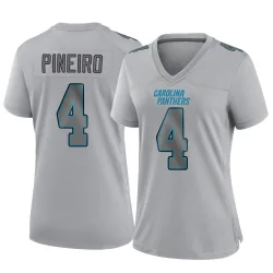 Women's Eddy Pineiro Carolina Panthers No.4 Game Atmosphere Fashion Jersey - Gray