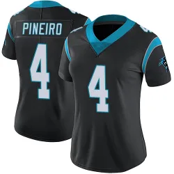 Women's Eddy Pineiro Carolina Panthers No.4 Limited Team Color Vapor Untouchable Jersey - Black