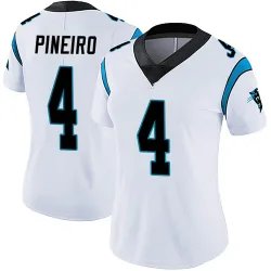 Women's Eddy Pineiro Carolina Panthers No.4 Limited Vapor Untouchable Jersey - White