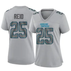 Women's Eric Reid Carolina Panthers No.25 Game Atmosphere Fashion Jersey - Gray