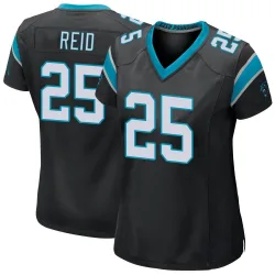 Women's Eric Reid Carolina Panthers No.25 Game Team Color Jersey - Black