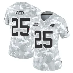 Women's Eric Reid Carolina Panthers No.25 Limited 2024 Salute to Service Jersey - Arctic Camo