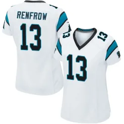 Women's Hunter Renfrow Carolina Panthers No.13 Game Jersey - White