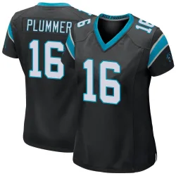 Women's Jack Plummer Carolina Panthers No.16 Game Team Color Jersey - Black
