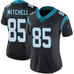 Women's James Mitchell Carolina Panthers No.85 Limited Team Color Vapor Untouchable Jersey - Black