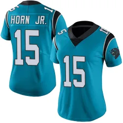 Women's Jimmy Horn Jr. Carolina Panthers No.15 Limited Alternate Vapor Untouchable Jersey - Blue