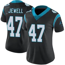 Women's Josey Jewell Carolina Panthers No.47 Limited Team Color Vapor Untouchable Jersey - Black