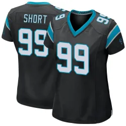 Women's Kawann Short Carolina Panthers No.99 Game Team Color Jersey - Black