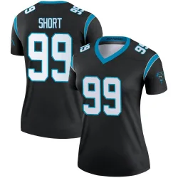 Women's Kawann Short Carolina Panthers No.99 Legend Jersey - Black