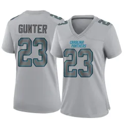 Women's LaDarius Gunter Carolina Panthers No.23 Game Ladarius Gunter Atmosphere Fashion Jersey - Gray