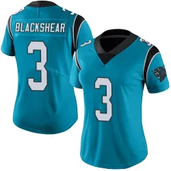Women's Raheem Blackshear Carolina Panthers No.3 Limited Alternate Vapor Untouchable Jersey - Blue
