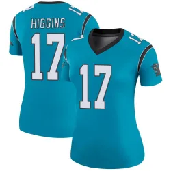Women's Rashard Higgins Carolina Panthers No.17 Legend Color Rush Jersey - Blue