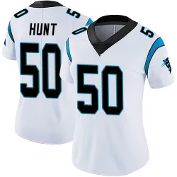 Women's Robert Hunt Carolina Panthers No.50 Limited Vapor Untouchable Jersey - White