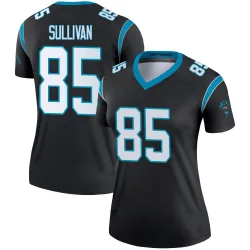 Women's Stephen Sullivan Carolina Panthers No.85 Legend Jersey - Black