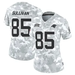 Women's Stephen Sullivan Carolina Panthers No.85 Limited 2024 Salute to Service Jersey - Arctic Camo