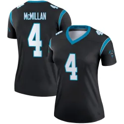 Women's Tetairoa McMillan Carolina Panthers No.4 Legend Jersey - Black