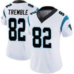 Women's Tommy Tremble Carolina Panthers No.82 Limited Vapor Untouchable Jersey - White