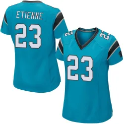 Women's Trevor Etienne Carolina Panthers No.23 Game Alternate Jersey - Blue