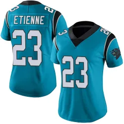Women's Trevor Etienne Carolina Panthers No.23 Limited Alternate Vapor Untouchable Jersey - Blue