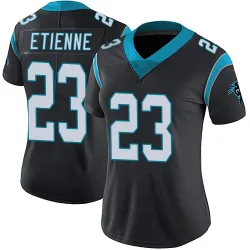 Women's Trevor Etienne Carolina Panthers No.23 Limited Team Color Vapor Untouchable Jersey - Black