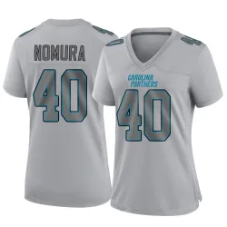 Women's Tuasivi Nomura Carolina Panthers No.40 Game Atmosphere Fashion Jersey - Gray