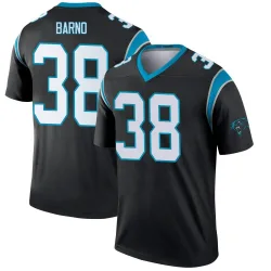 Youth Amare Barno Carolina Panthers No.38 Legend Jersey - Black